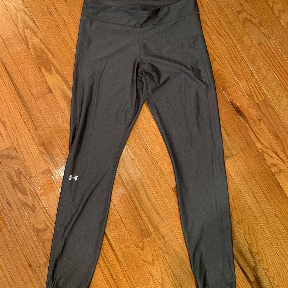 Gray Under Armour Ankle Leggings